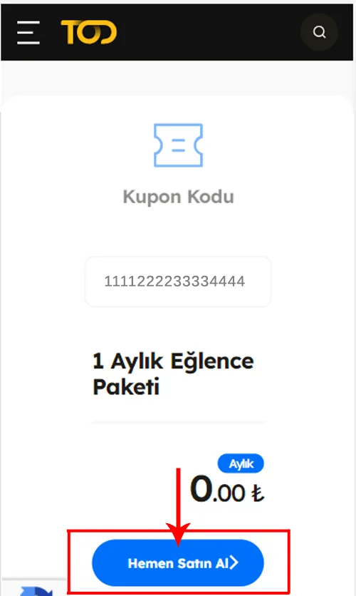 Paket seçimi